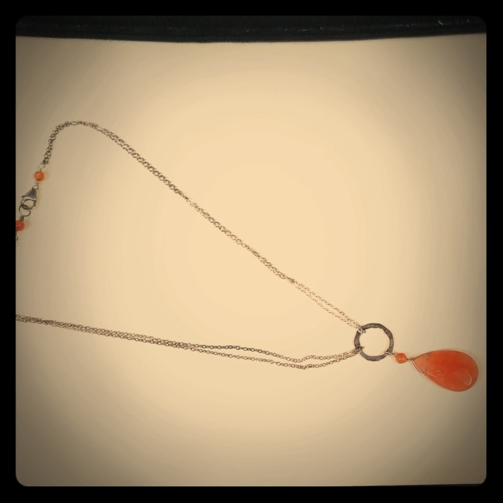 Double chain necklace